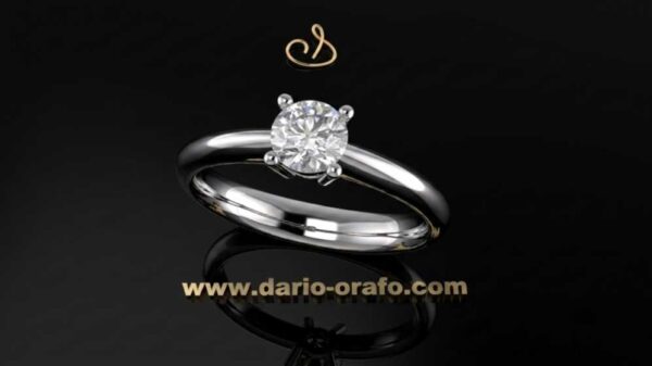 Anello Solitario 003