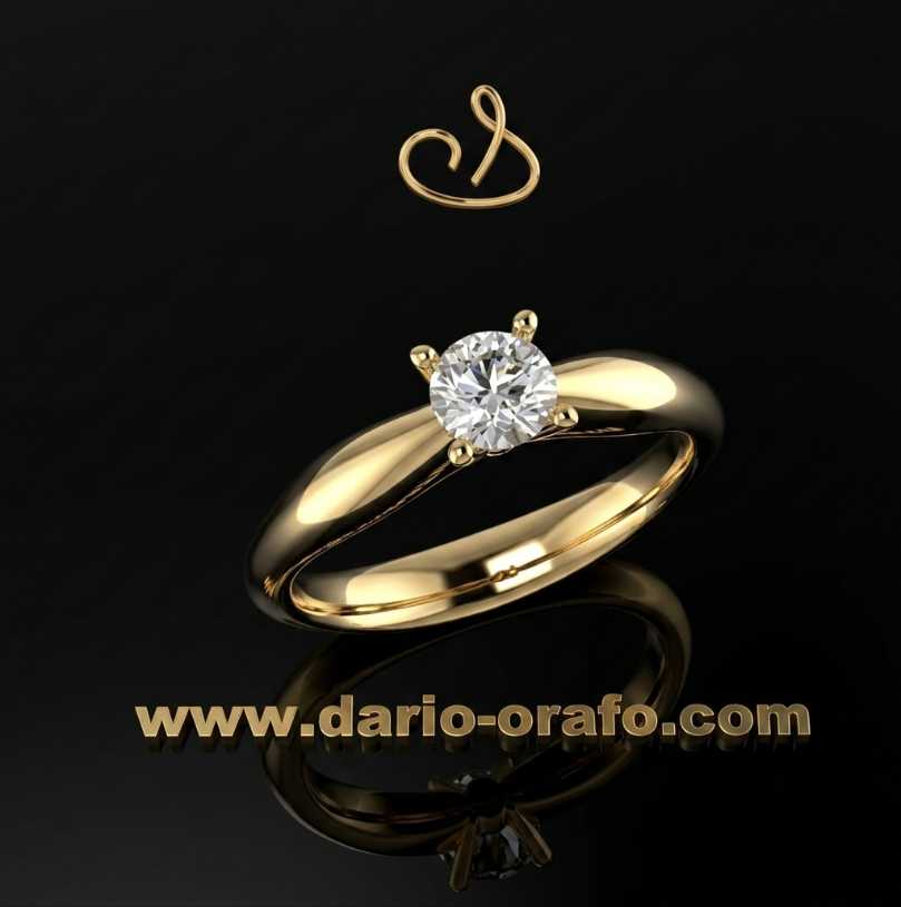 Anello Solitario 004 - immagine 2