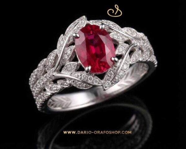 Anello Rubino 010