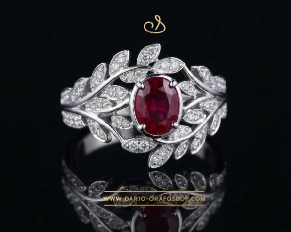 Anello Rubino 012