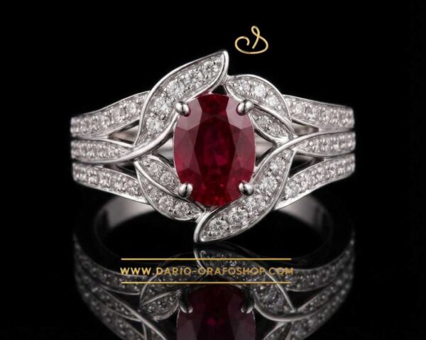 Anello Rubino 013