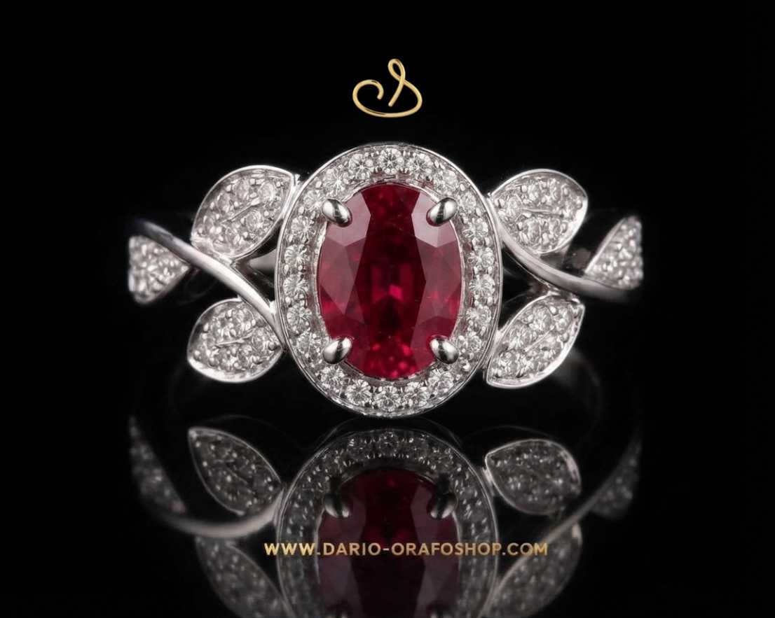 Anello Rubino 016