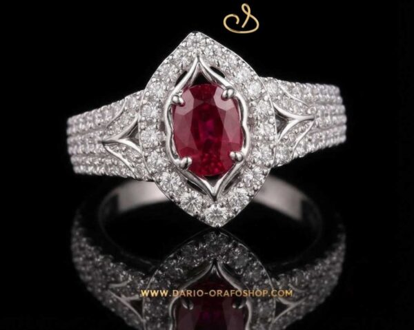 Anello Rubino 018
