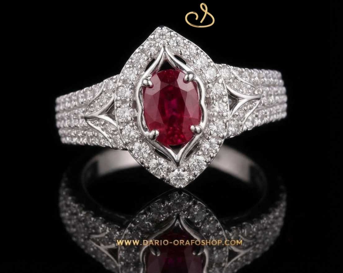 Anello Rubino 018