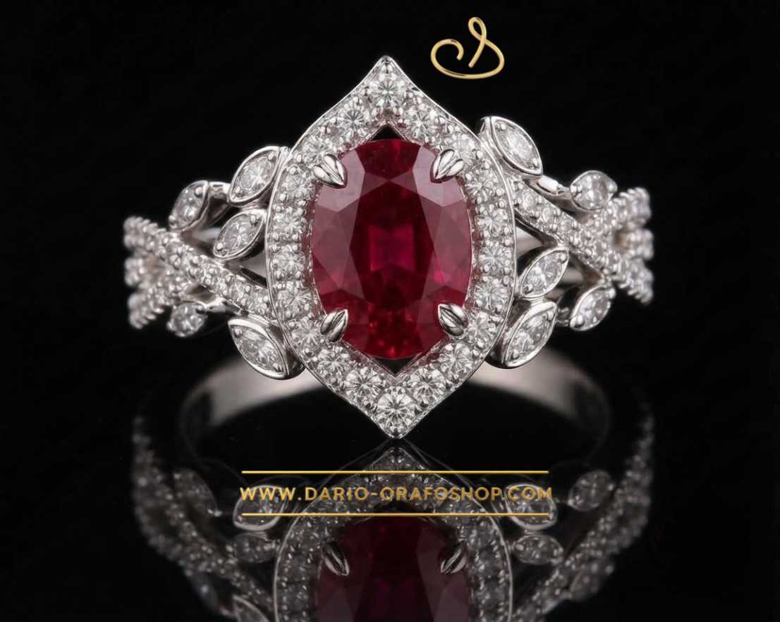 Anello Rubino 022