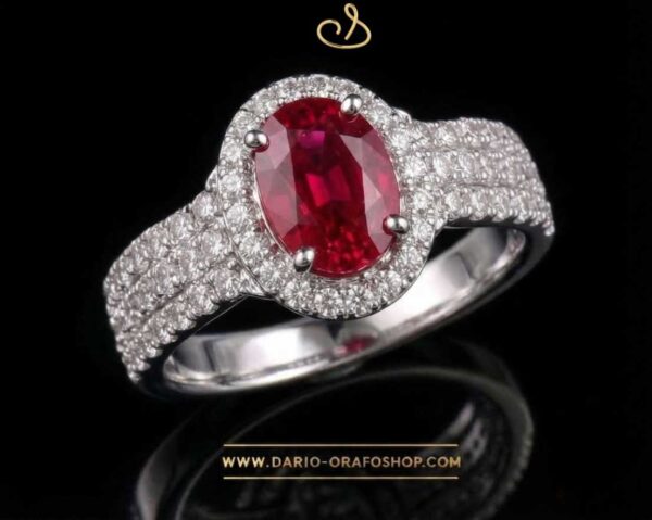 Anello Rubino 025