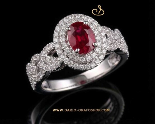 Anello Rubino 027