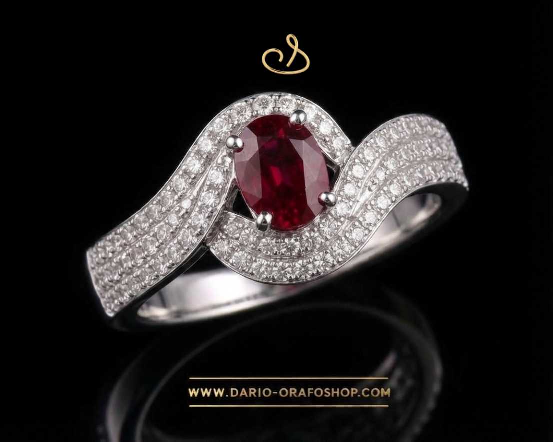 Anello Rubino 042