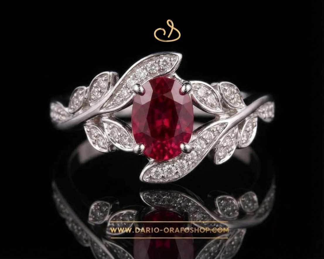 Anello Rubino 049