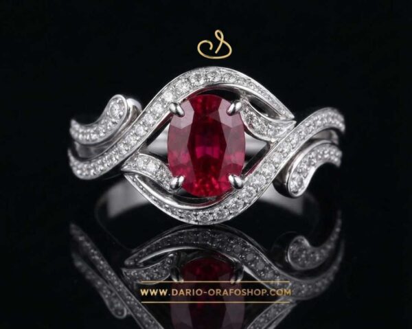 Anello Rubino 057