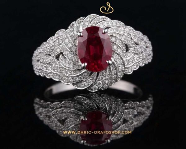 Anello Rubino 064