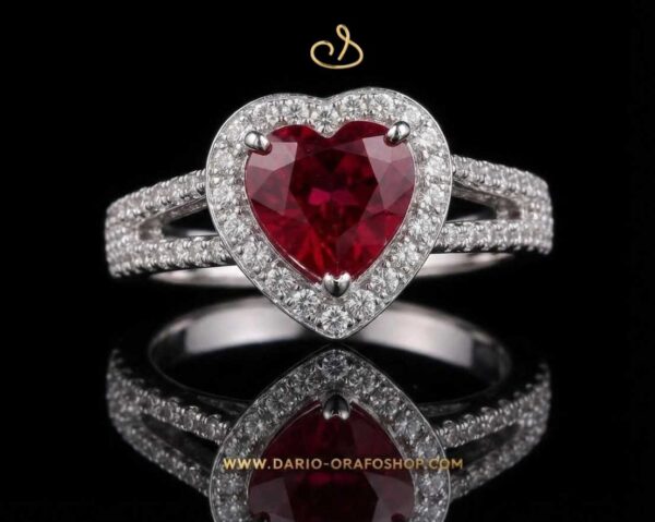 Anello Rubino 076