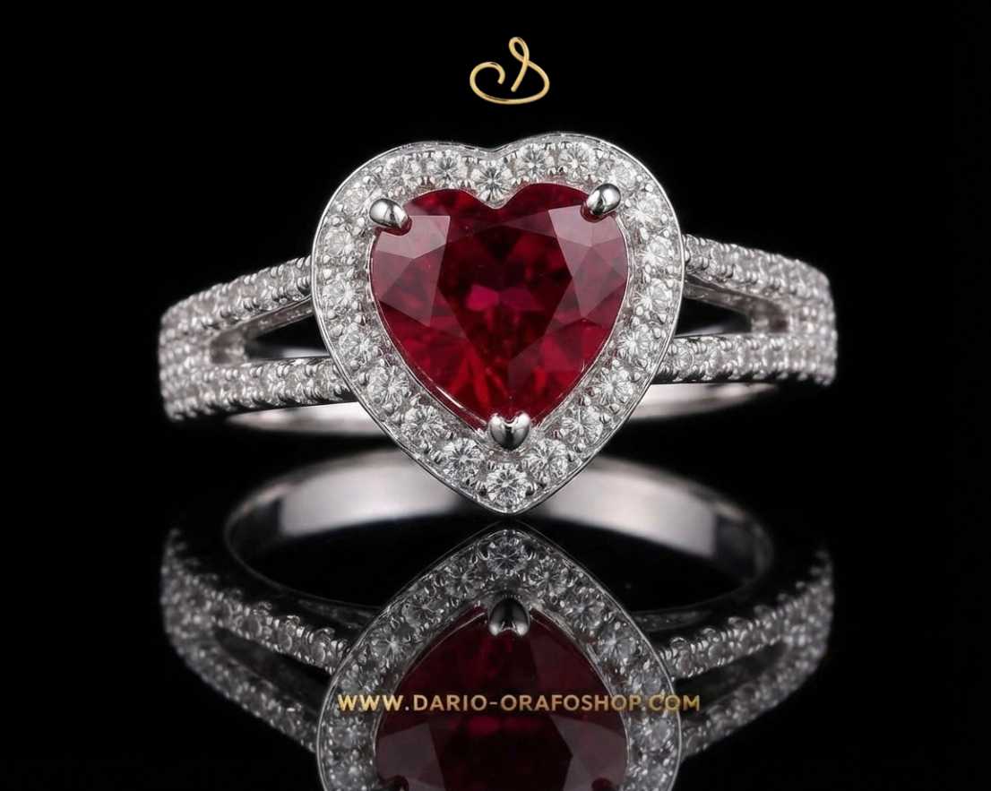 Anello Rubino 076