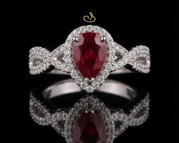 Anello Rubino 086