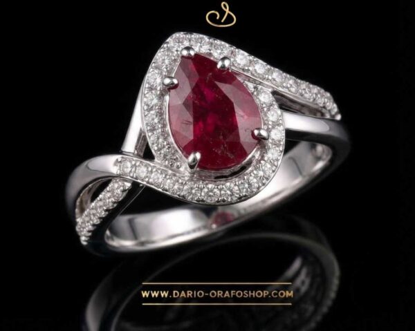 Anello Rubino 087