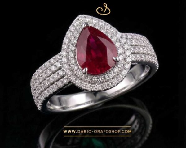 Anello Rubino 089