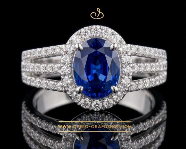 Anello Zaffiro 039