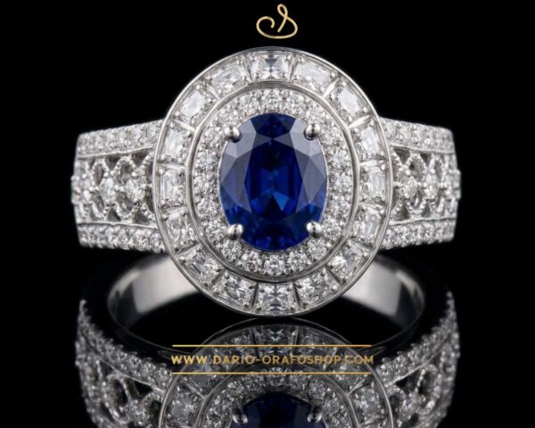 Anello Zaffiro 042