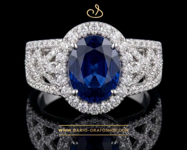 Anello Zaffiro 044
