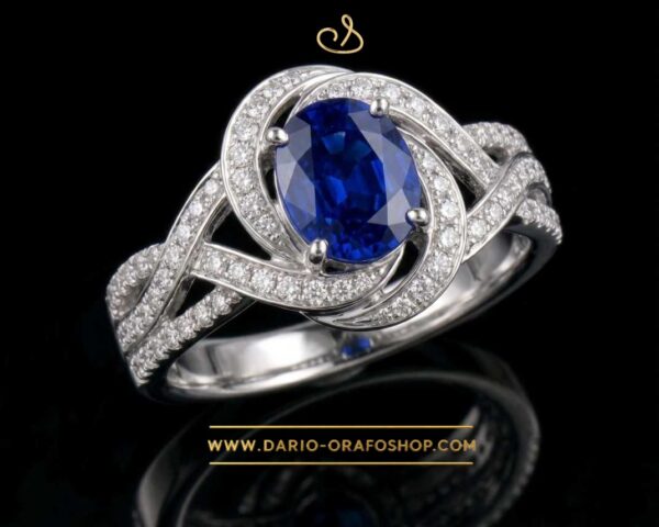 Anello Zaffiro 048