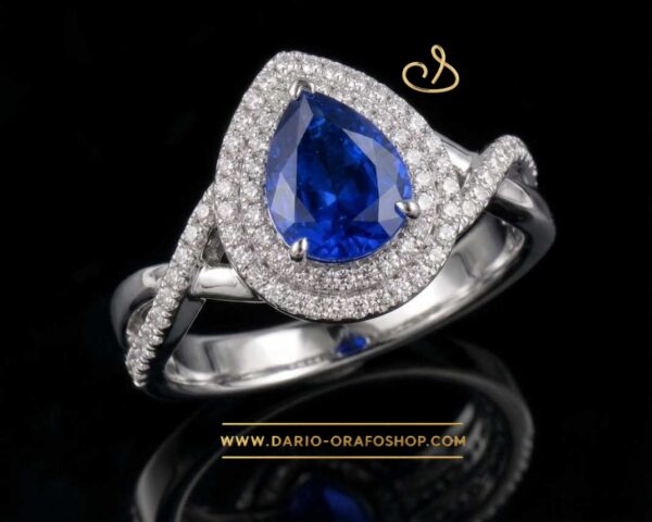 Anello Zaffiro 054