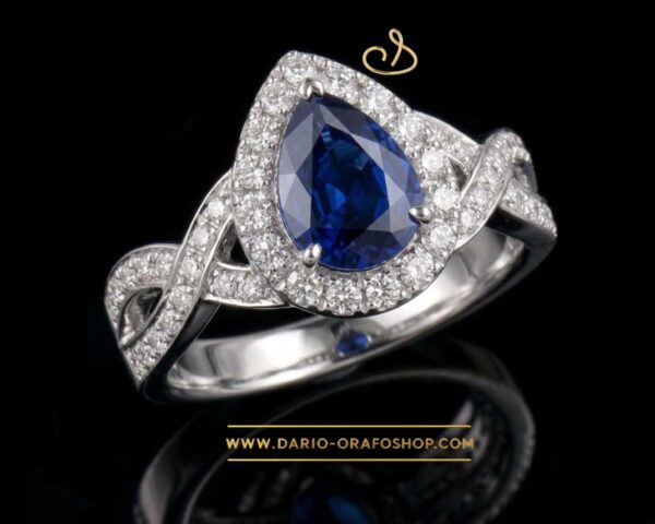 Anello Zaffiro 057