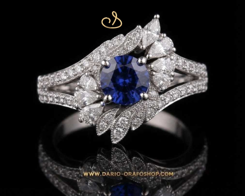 Anello Zaffiro 070