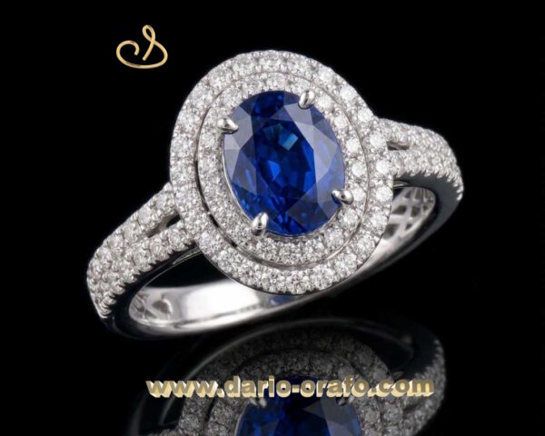 Anello Zaffiro 086