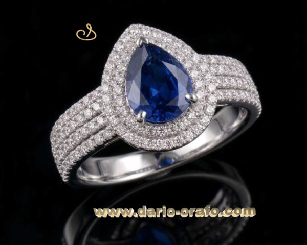 Anello Zaffiro 091