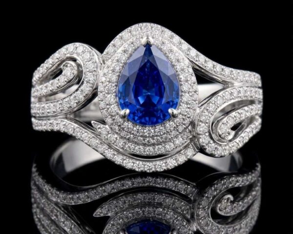 Anello Zaffiro 097