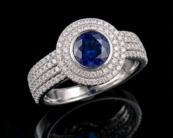 Anello Zaffiro 107