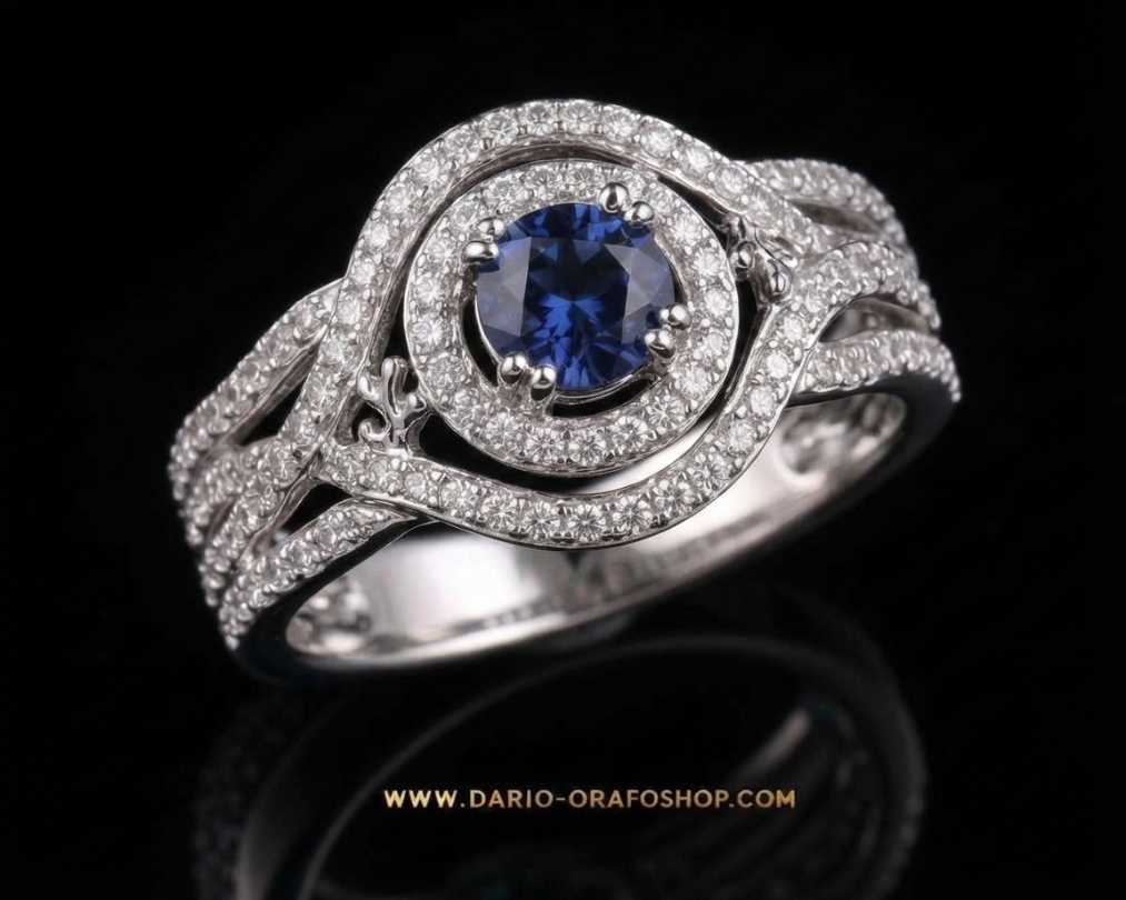 Anello Zaffiro 121