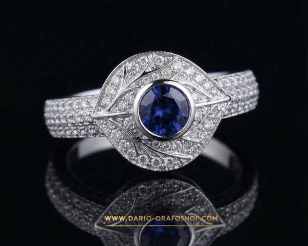 Anello Zaffiro 129