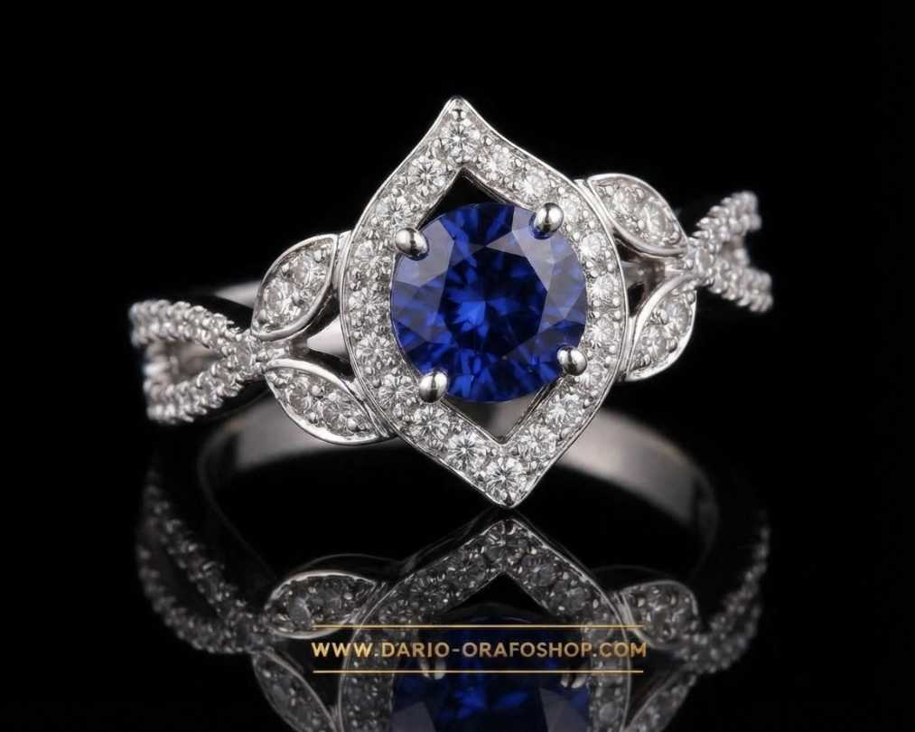 Anello Zaffiro 132