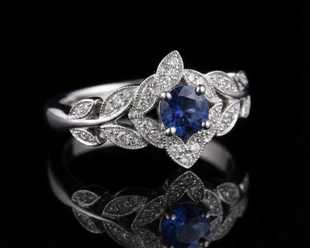 Anello Zaffiro 133