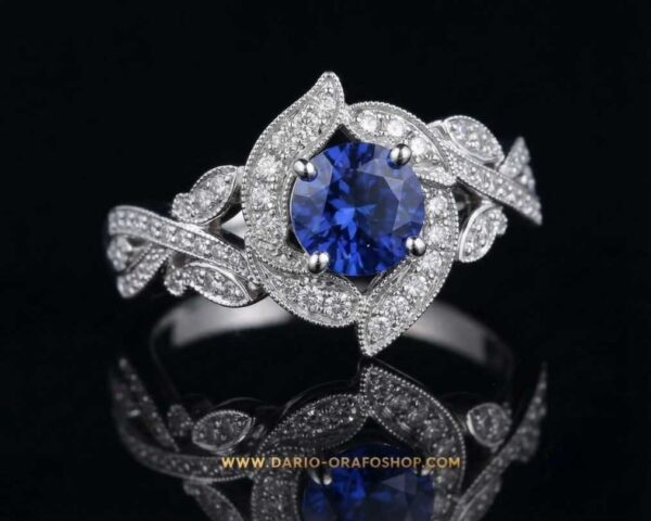 Anello Zaffiro 134