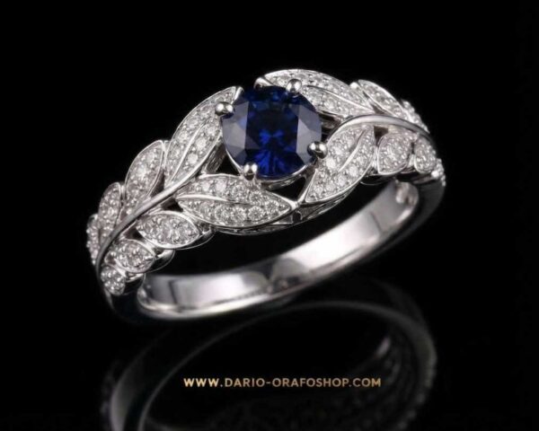 Anello Zaffiro 136