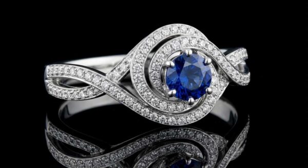 Anello Zaffiro 143