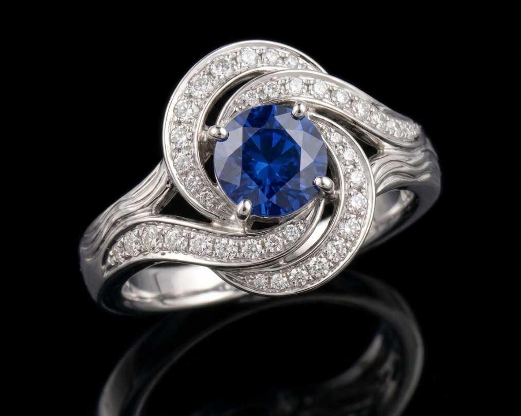 Anello Zaffiro 145