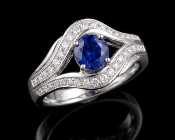 Anello Zaffiro 146