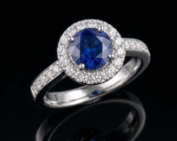 Anello Zaffiro 154