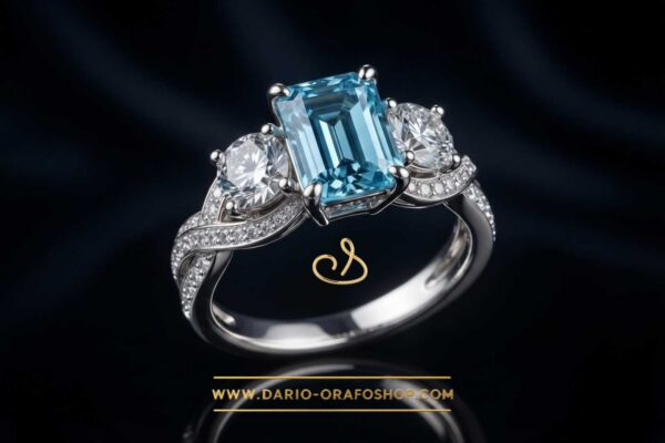 Anello Acquamarina 006