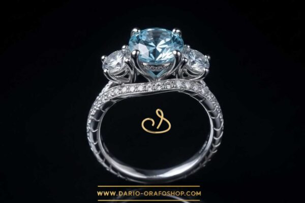 Anello Acquamarina 007
