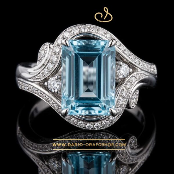 Anello Acquamarina 009