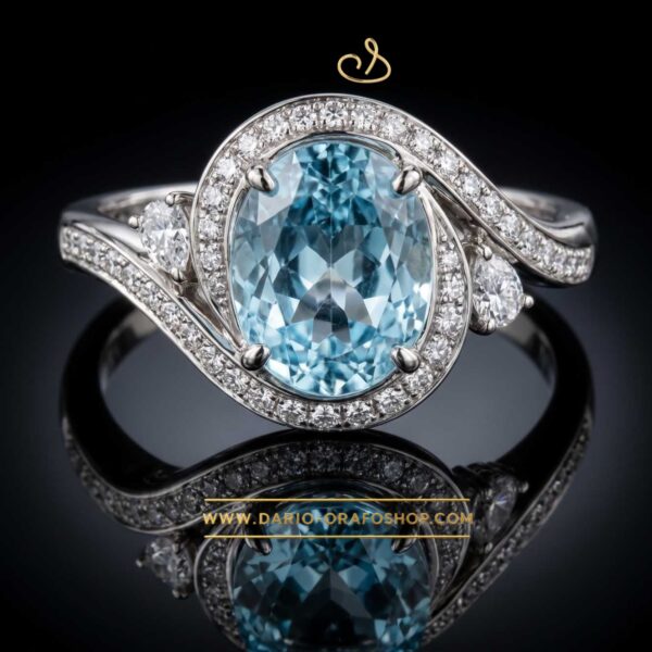 Anello Acquamarina 011