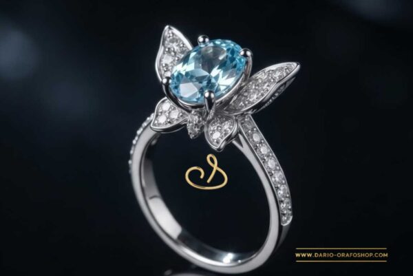 Anello Acquamarina 014