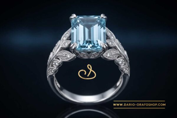 Anello Acquamarina 017
