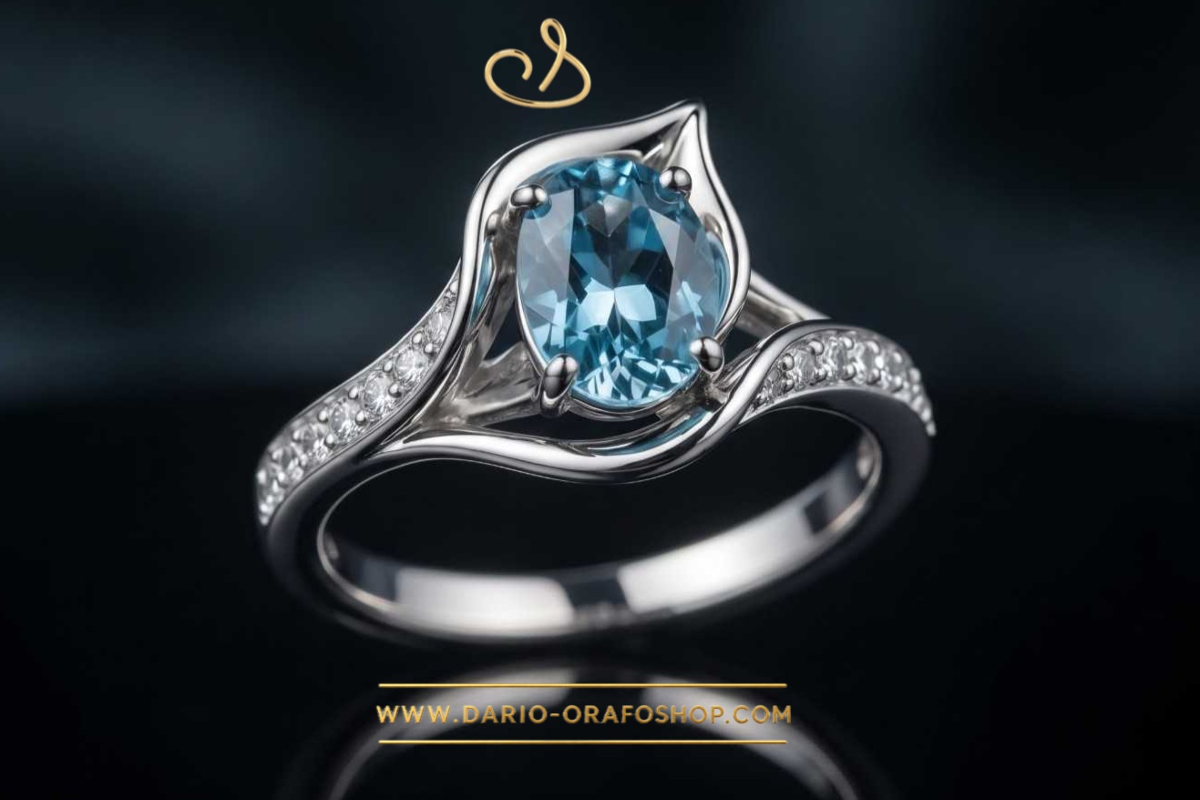 Anello Acquamarina 024