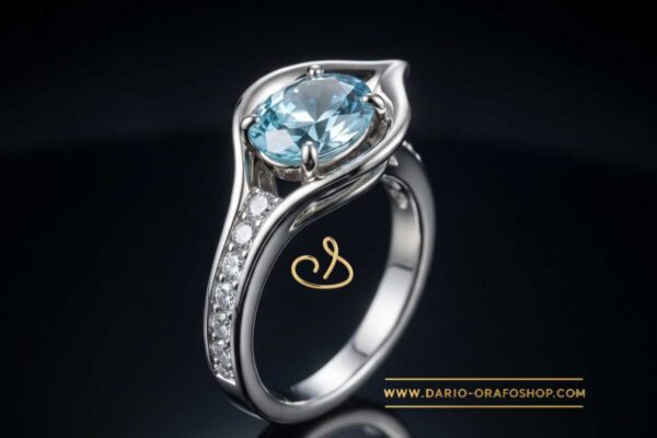Anello Acquamarina 031