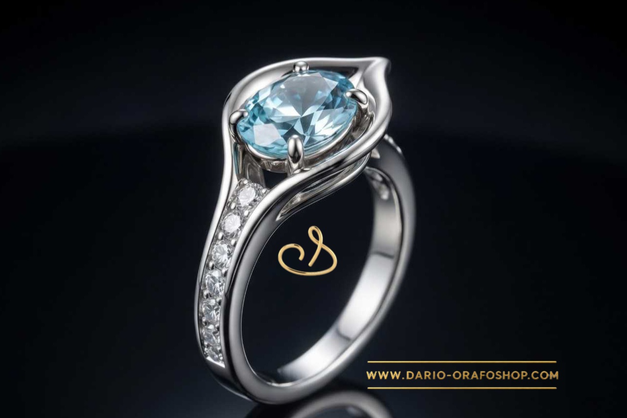 Anello Acquamarina 031